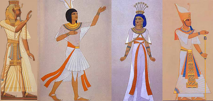 одежда древнего египта